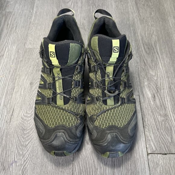 SALOMON XA Pro 3D V8 Green Trail Running Hiking 392519 Men’s Size 11.5 main image 6